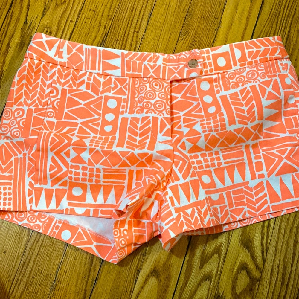 J.Crew tribal printed City fit shorts NWT  size 8